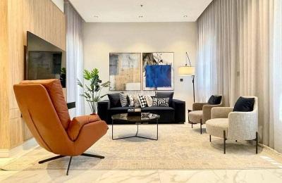 Furnished 3-Bedroom Apartment + Maid Room for Rent – Al Malqa District, Riyadh