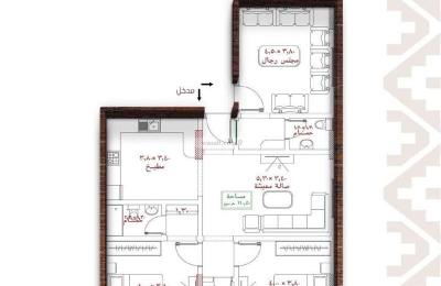 Apartment 525 SQM with 3 Bedrooms