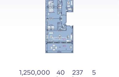 Apartment 750 SQM with 5 Bedrooms