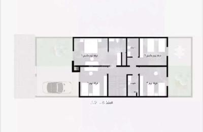 Villa 297 SQM Facing East on 18m Width Street