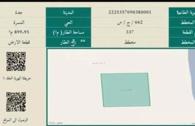 Land 899 SQM Facing North on 20m Width Street