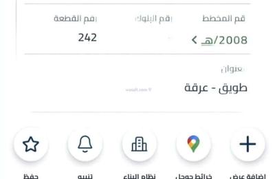 Land 2400 SQM Facing North