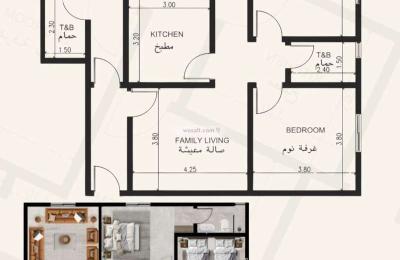 Apartment with 4 Bedrooms